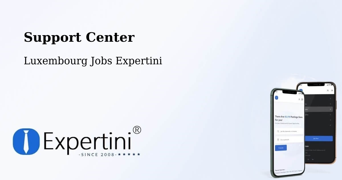 Support Services – Parc Hosingen - Luxembourg Jobs Expertini